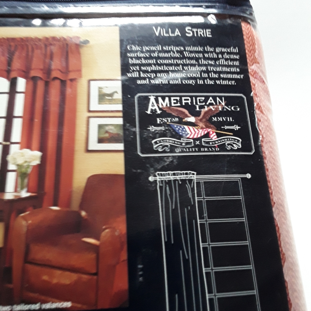 American Living Window Drapery Set - Picture 6 of 14